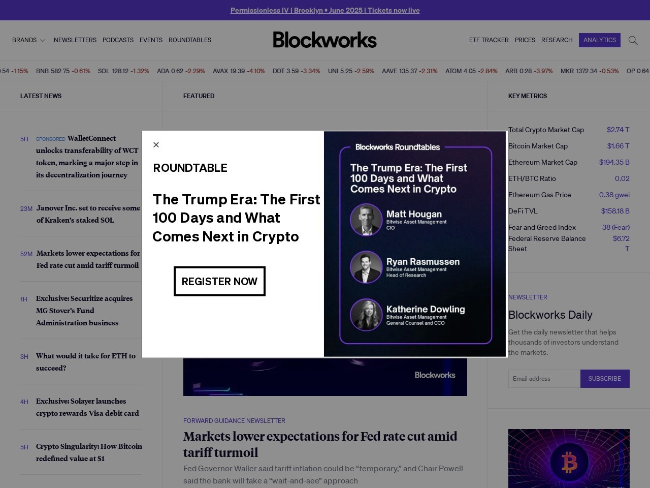 点击放大图片 Blockworks