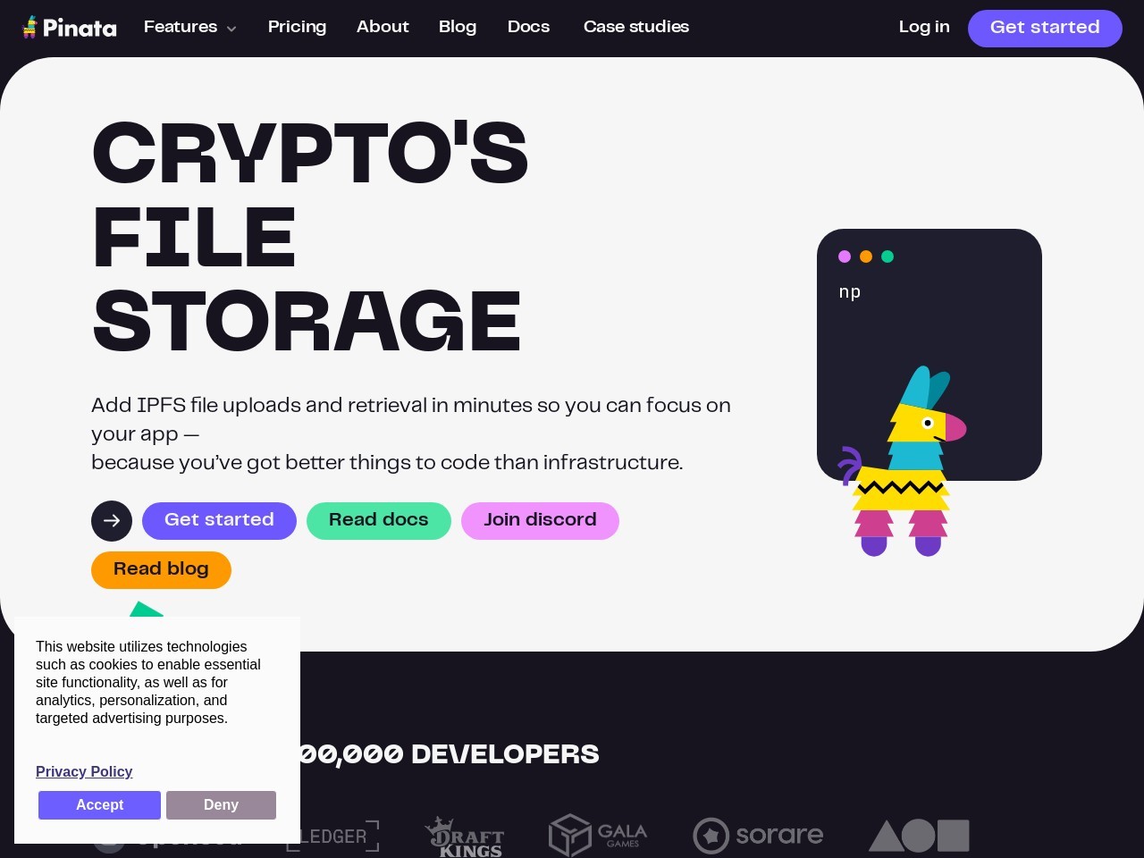 点击放大图片 Pinata