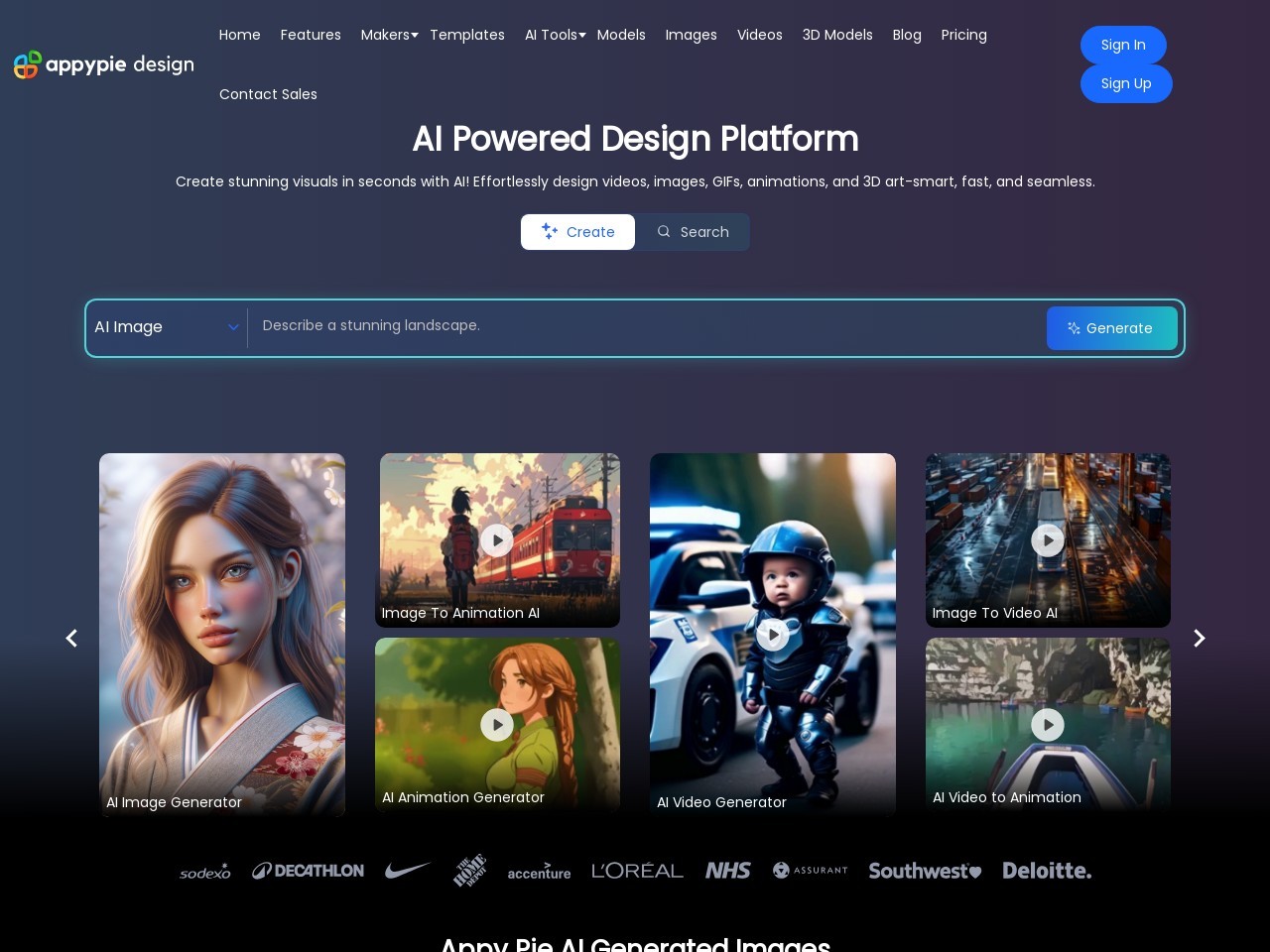 点击放大图片 Appy Pie Design